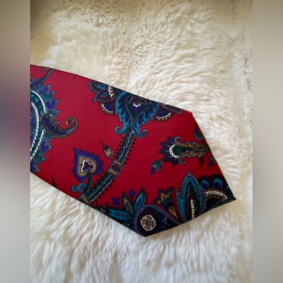Christian Dior  Red Tie - Picture 1 of 3